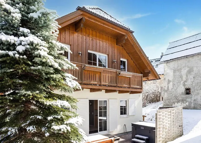 木屋 In Lungau With Sauna And Hot Tub *